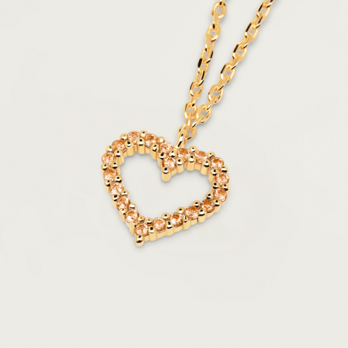 Collana Heart Champagne CO01-222-U PDPaola